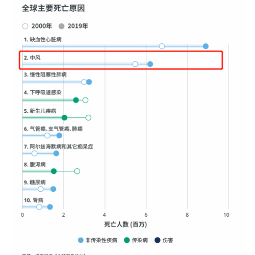 全球主要死亡原因